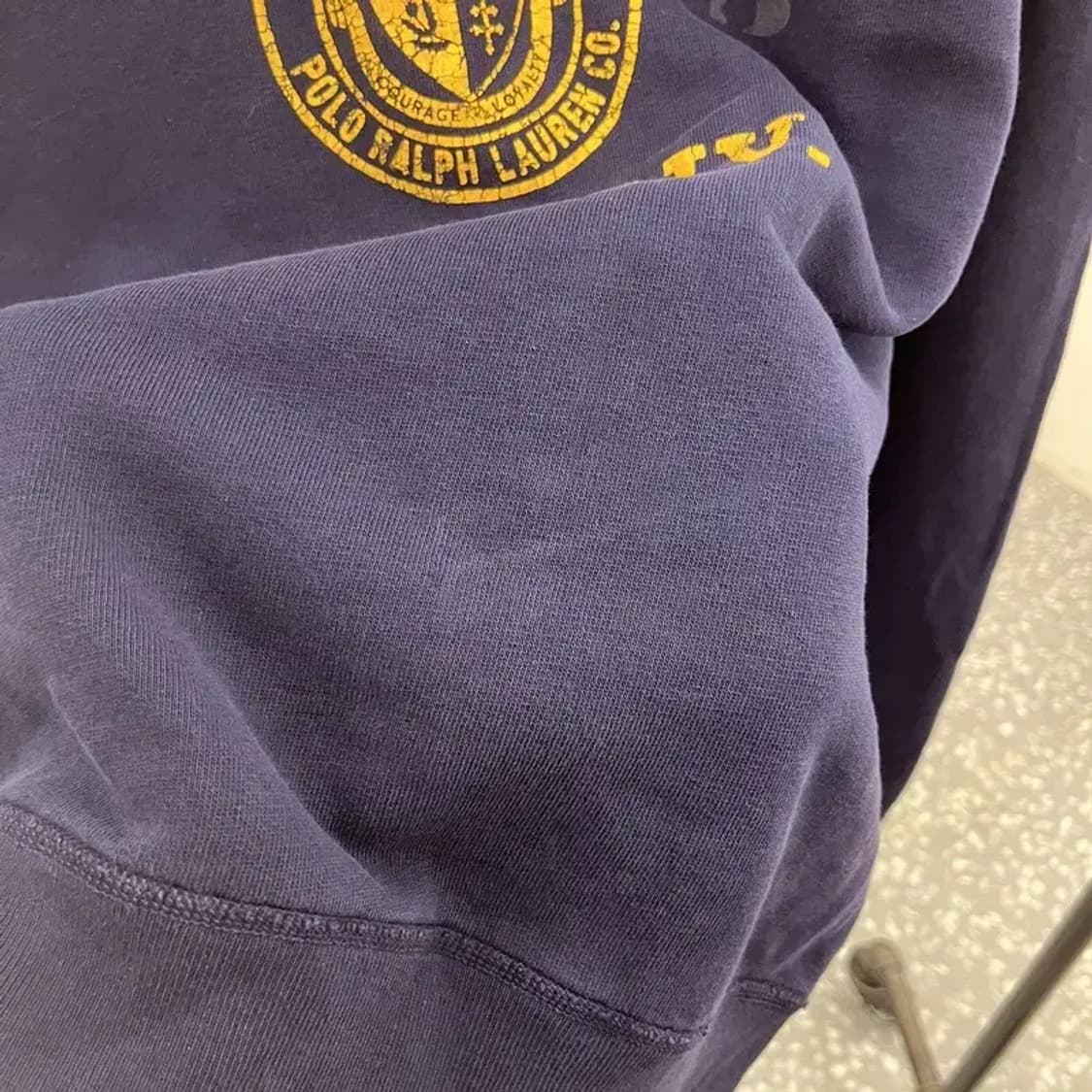 폴로 랄프로렌 빈티지 오버핏 약기모 스웻셔츠 맨투맨 105 C05777 상품이미지5