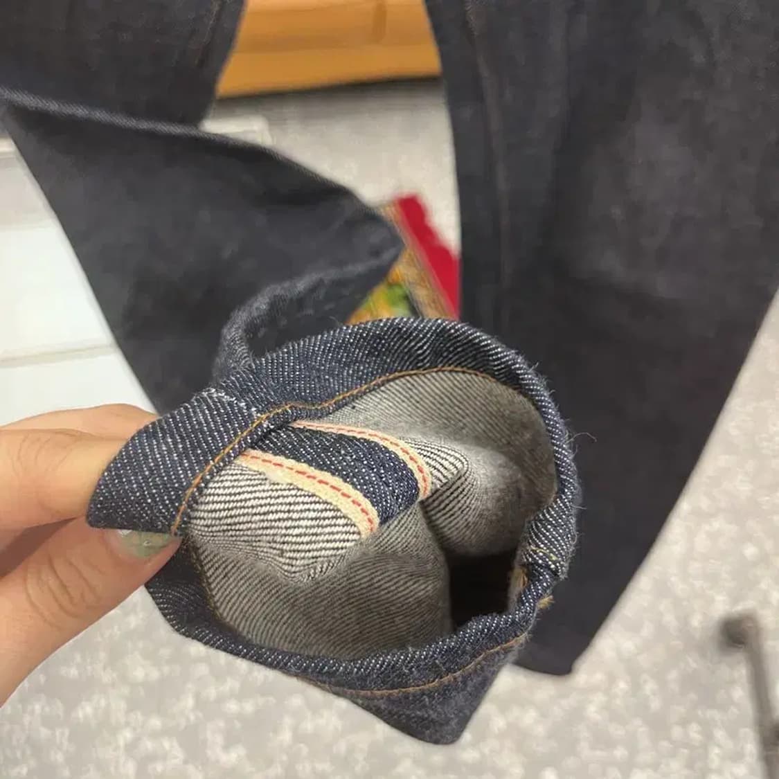 아페쎄 A.P.C 쁘띠 뉴 스탠다드 셀비지 생지 청바지 82 C05801 상품이미지3