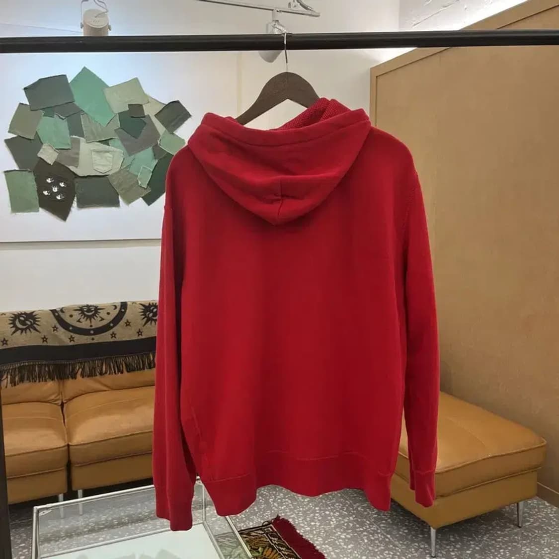 폴로 랄프로렌 자수로고 오버핏 기모 후드집업 105 C05825 상품이미지2