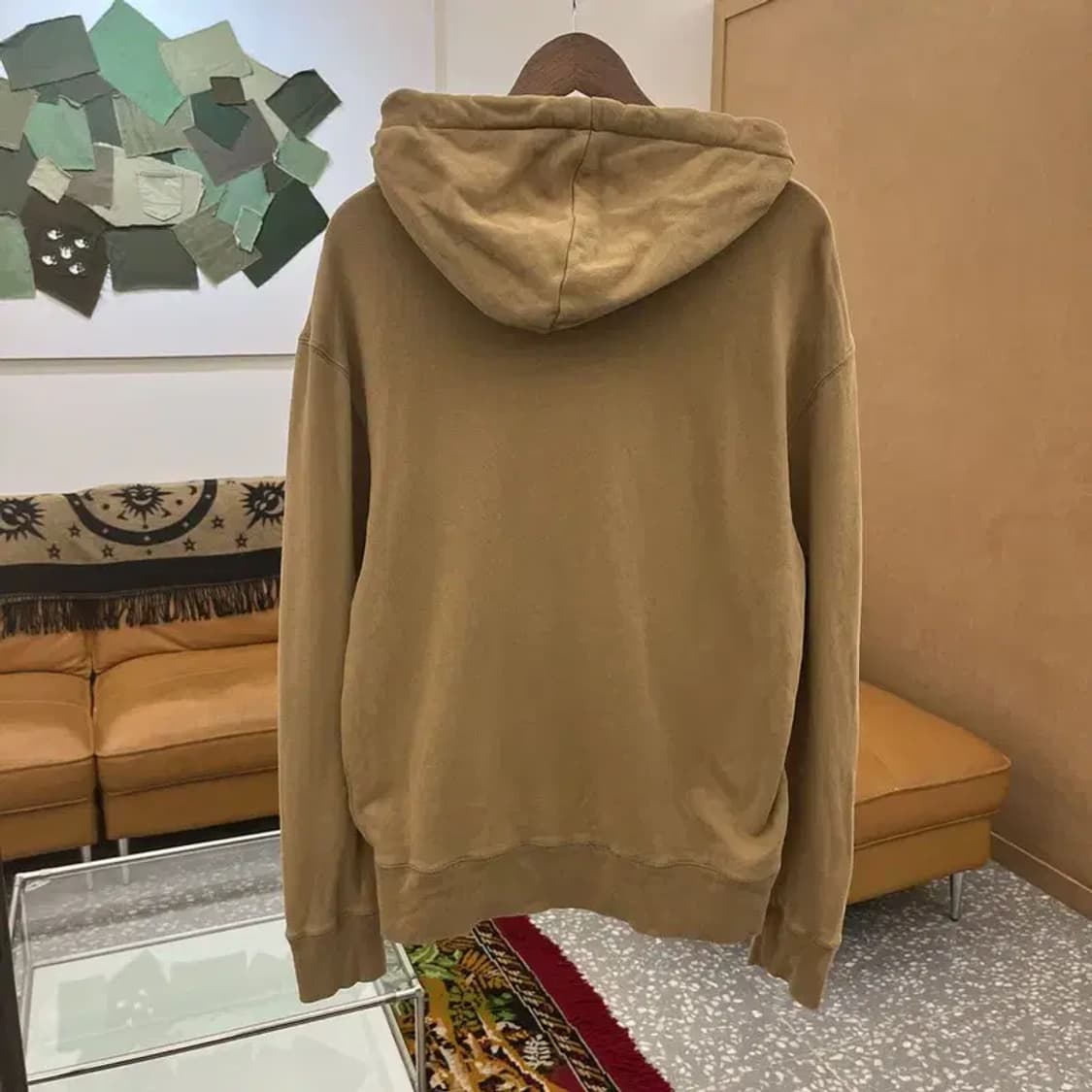 메종키츠네 칠랙스 폭스 패치 후드티 100 C05844 상품이미지2