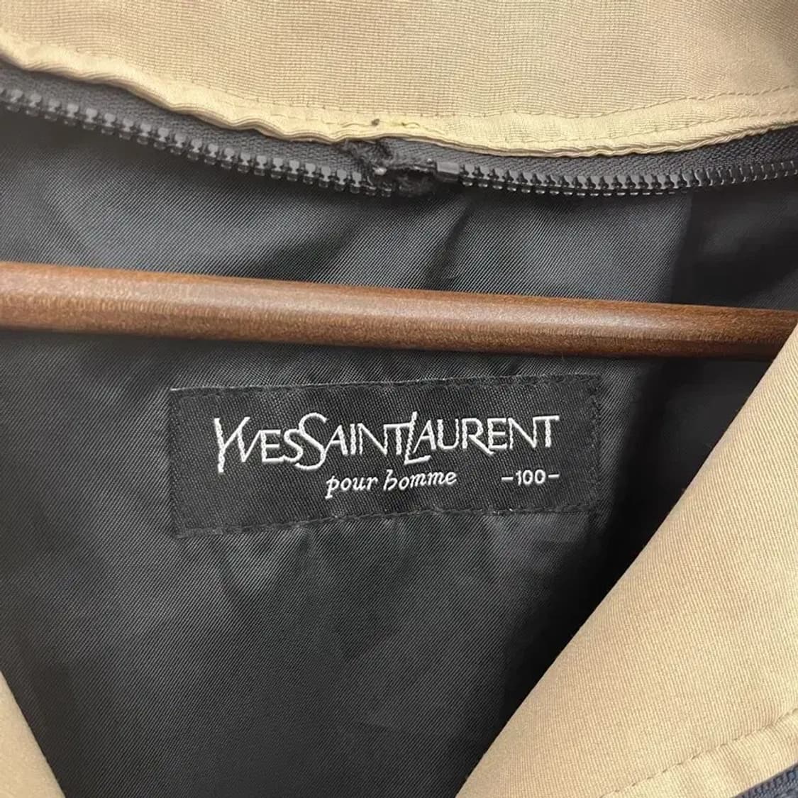 입생로랑 YSL 올드스쿨 스윙톱 블루종 자켓 105 C05845 상품이미지5