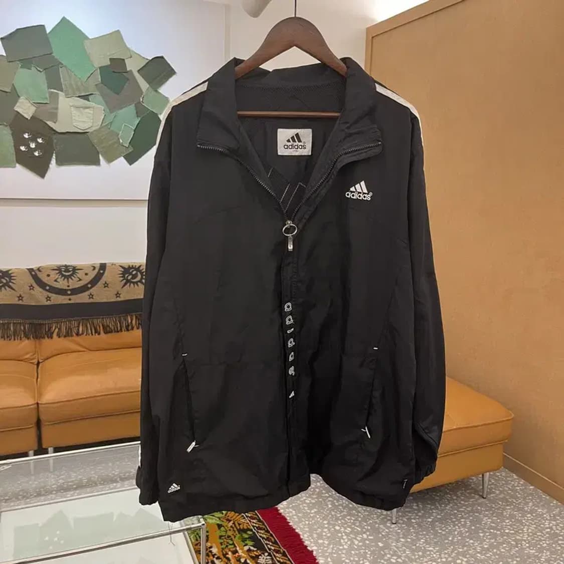 아디다스 올드스쿨 오버핏 윈드브레이커 바람막이 105 C05856 상품이미지2