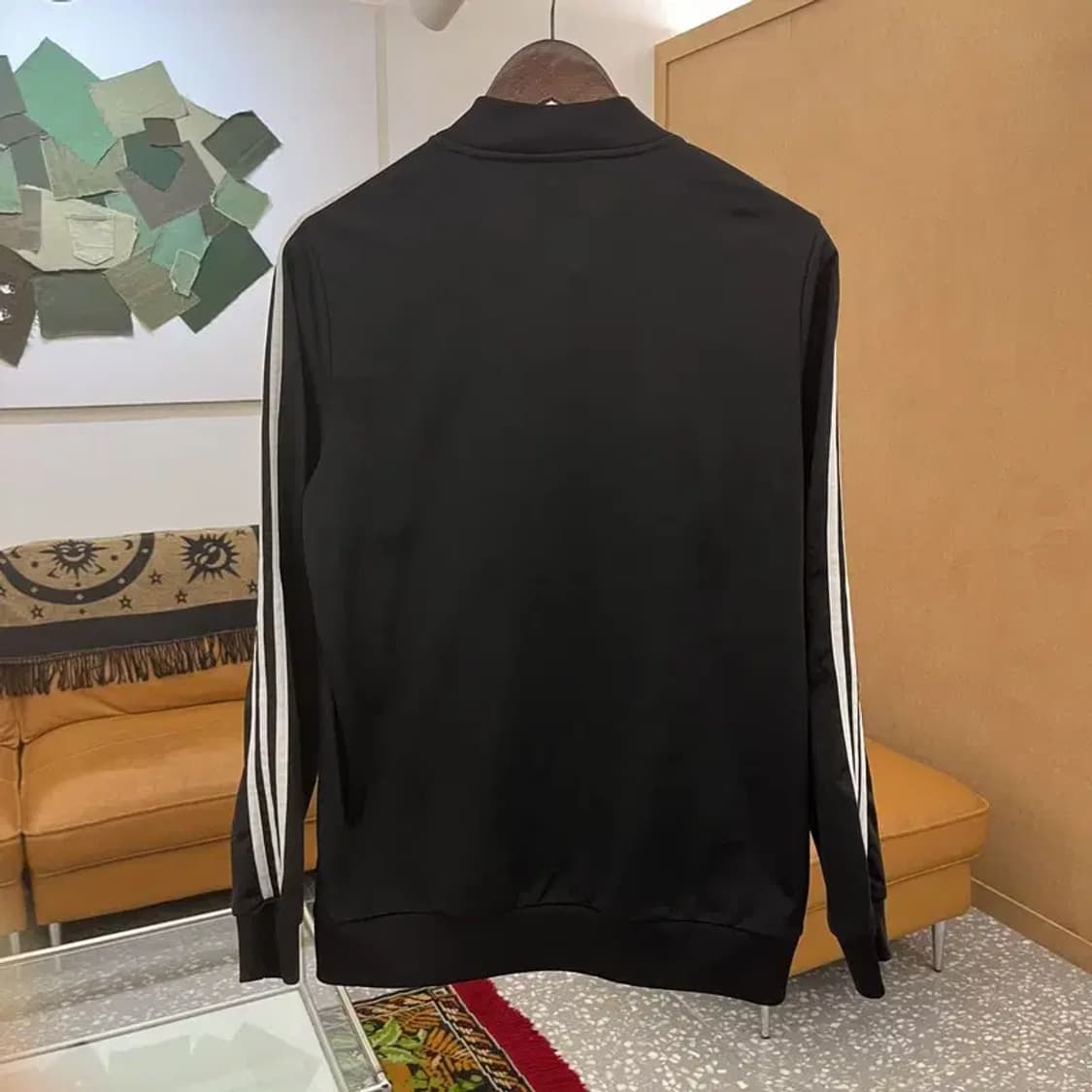 아디다스 스펠아웃 검흰 트랙탑 져지 집업 95 C05859 상품이미지3