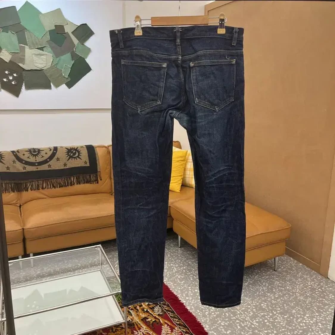 아페쎄 A.P.C 쁘띠 뉴 스탠다드 셀비지 청바지 30인치 C05872 상품이미지2