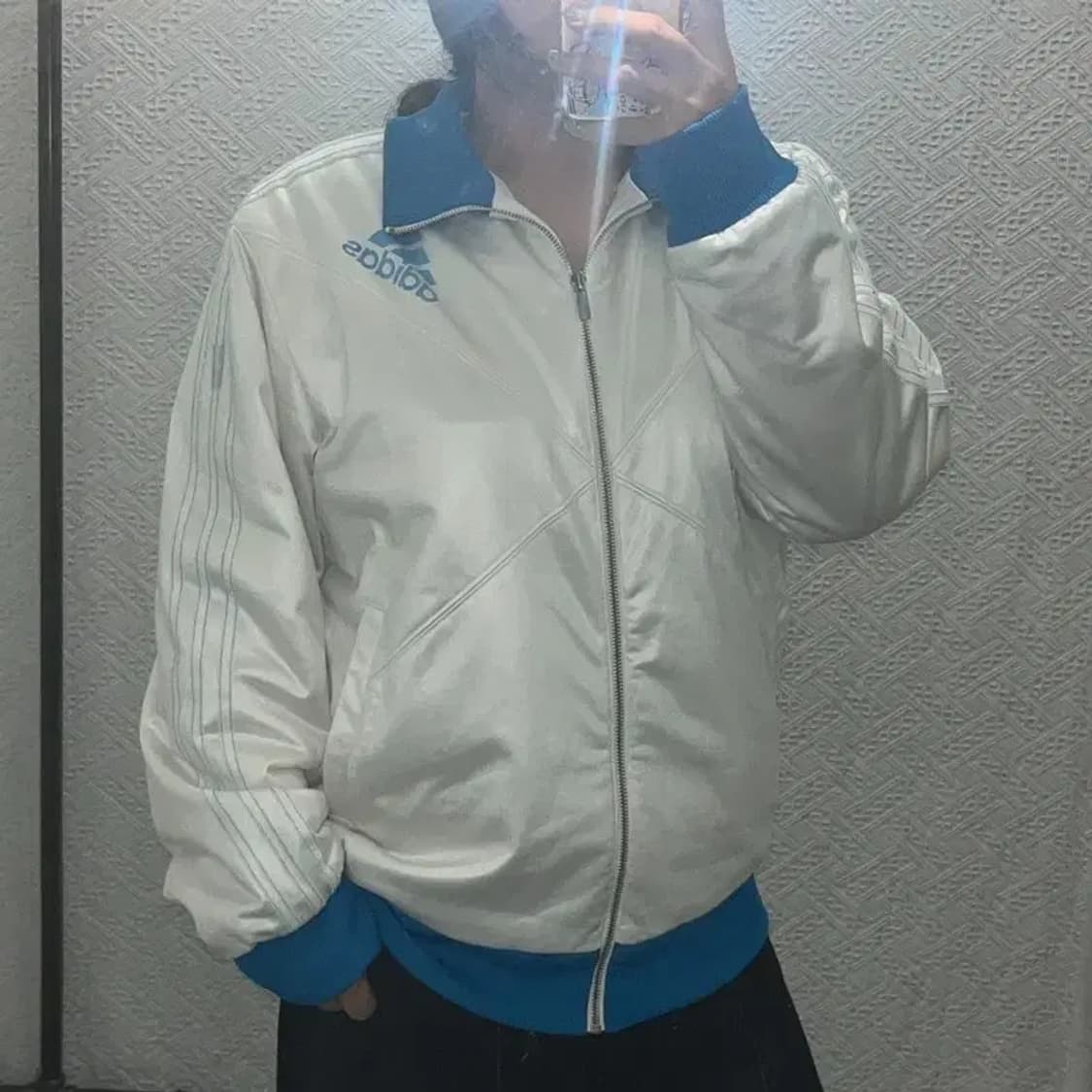 아디다스 리니어 지그재그 흰파 점퍼 105 C05892 상품이미지1