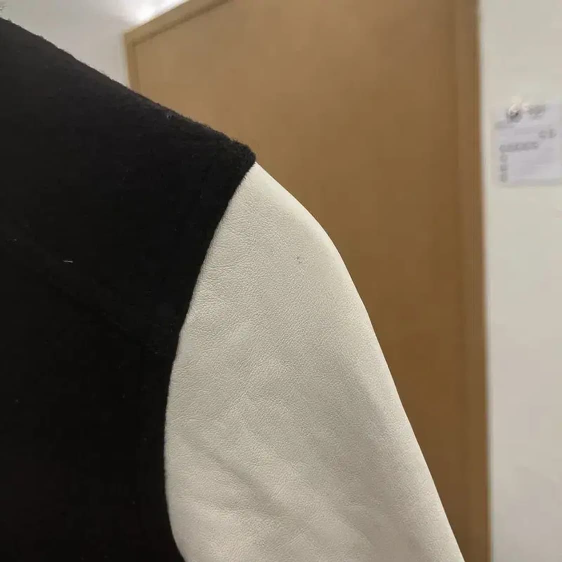 라코스테 양가죽 울 누빔 스타디움 야구잠바 85 C05914 상품이미지6