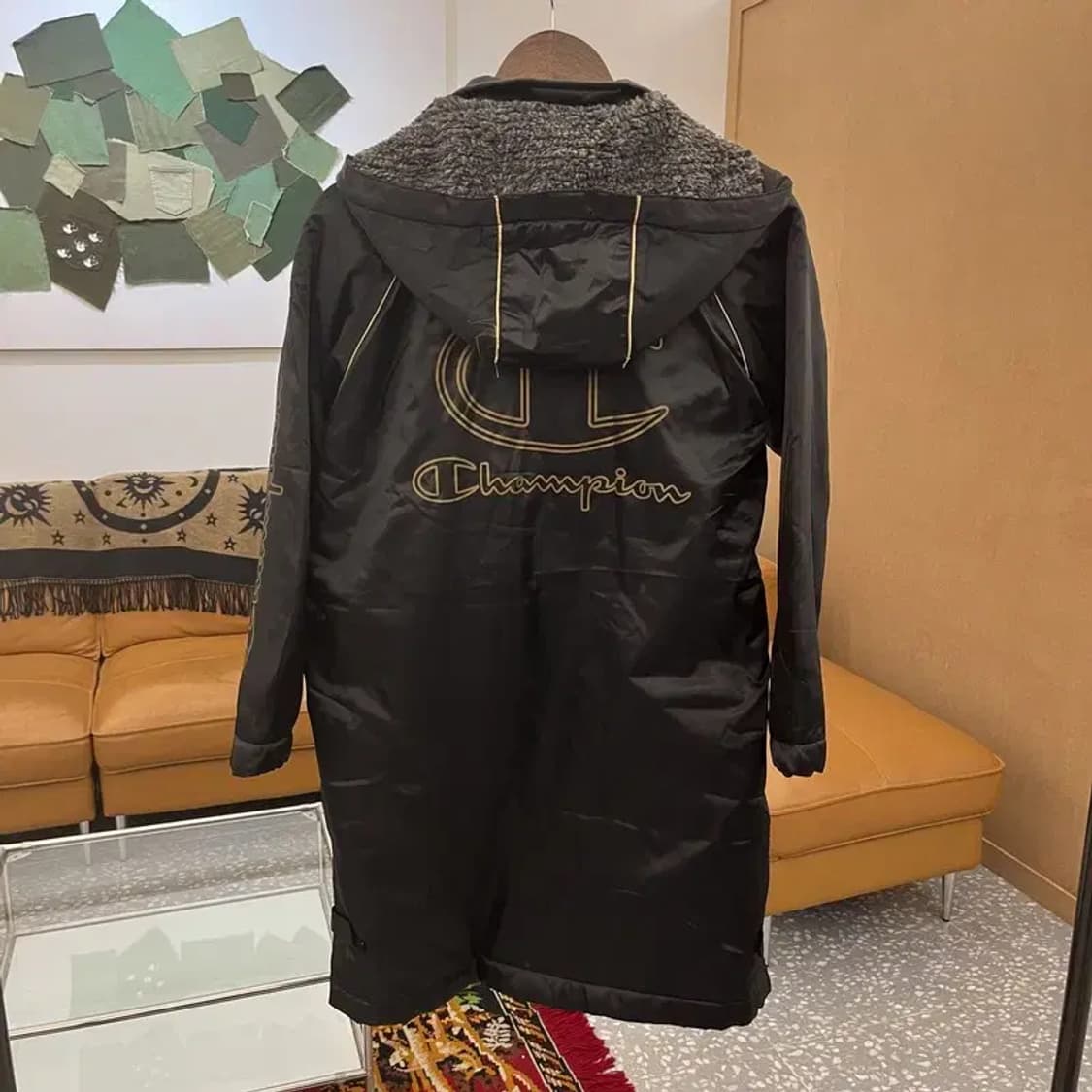 챔피온 재팬 올드스쿨 검골 누빔 돕바 자켓 90 C05947 상품이미지2