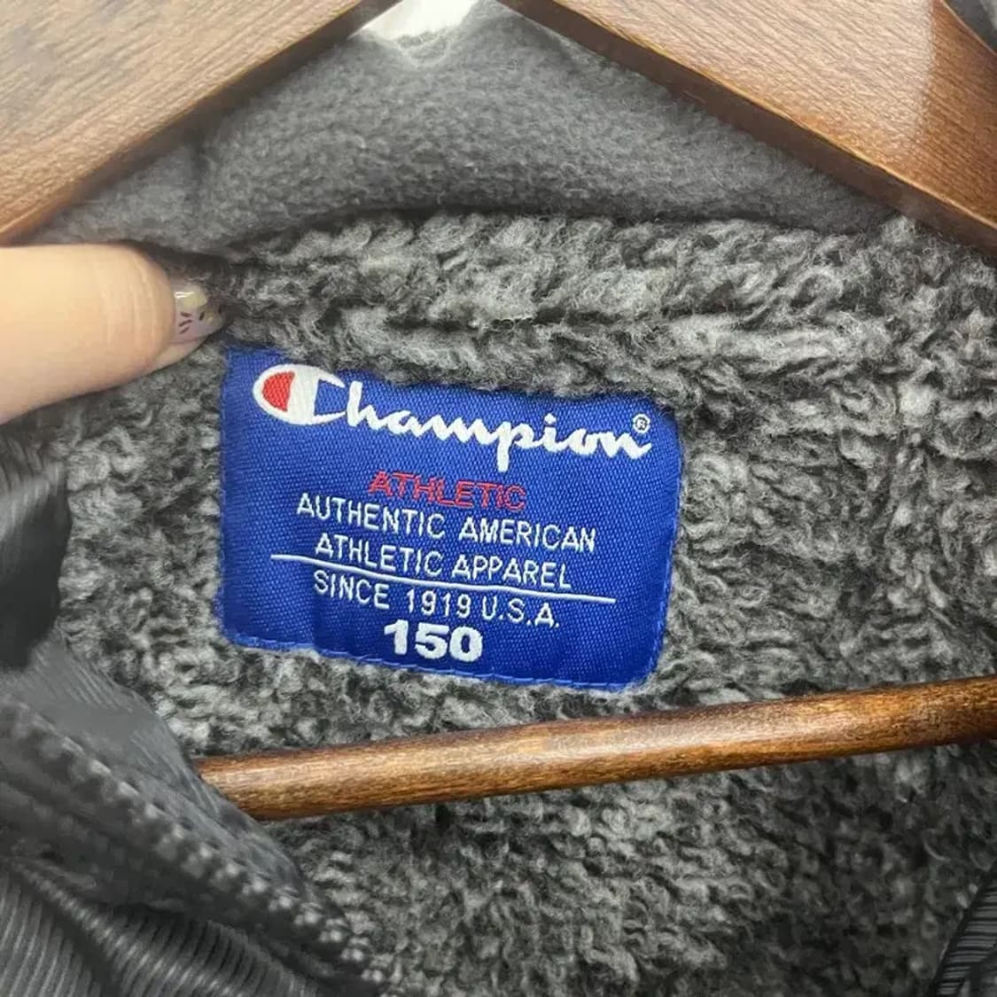 챔피온 재팬 올드스쿨 검골 누빔 돕바 자켓 90 C05947 상품이미지3