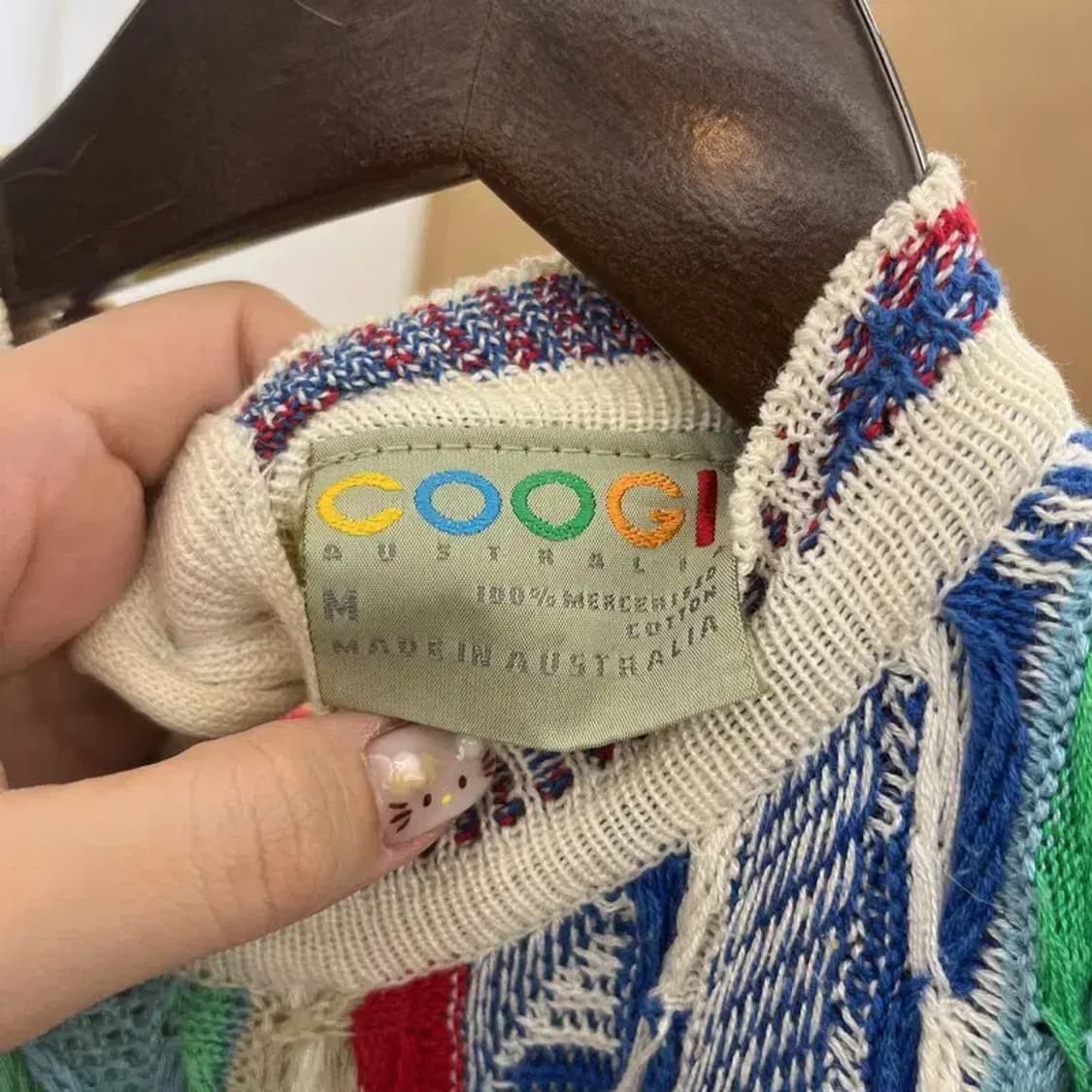 쿠지 빈티지 케이블 니트 조끼 85 C05971 상품이미지3