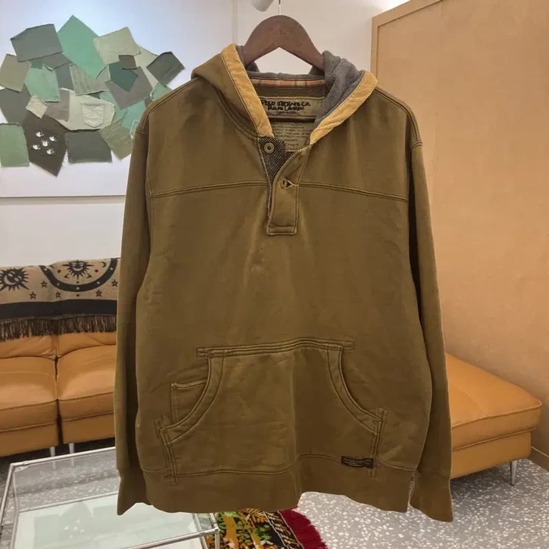폴로진스 랄프로렌 00s 올드스쿨 약기모 후드티 105 C06015 상품이미지2