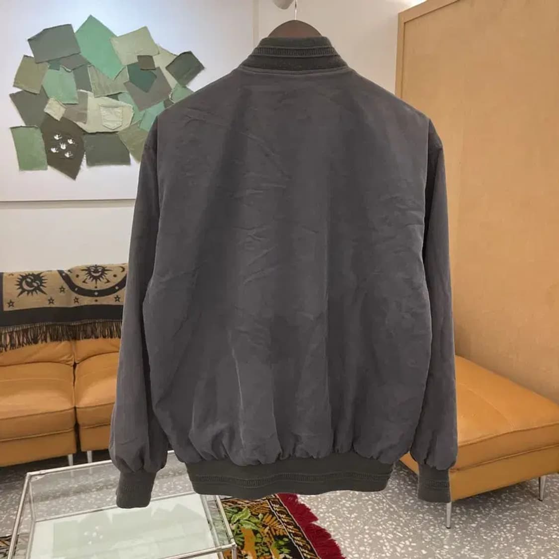 발렌시아가 빈티지 올프린팅 리버시블 블루종 자켓 105 C06016 상품이미지5