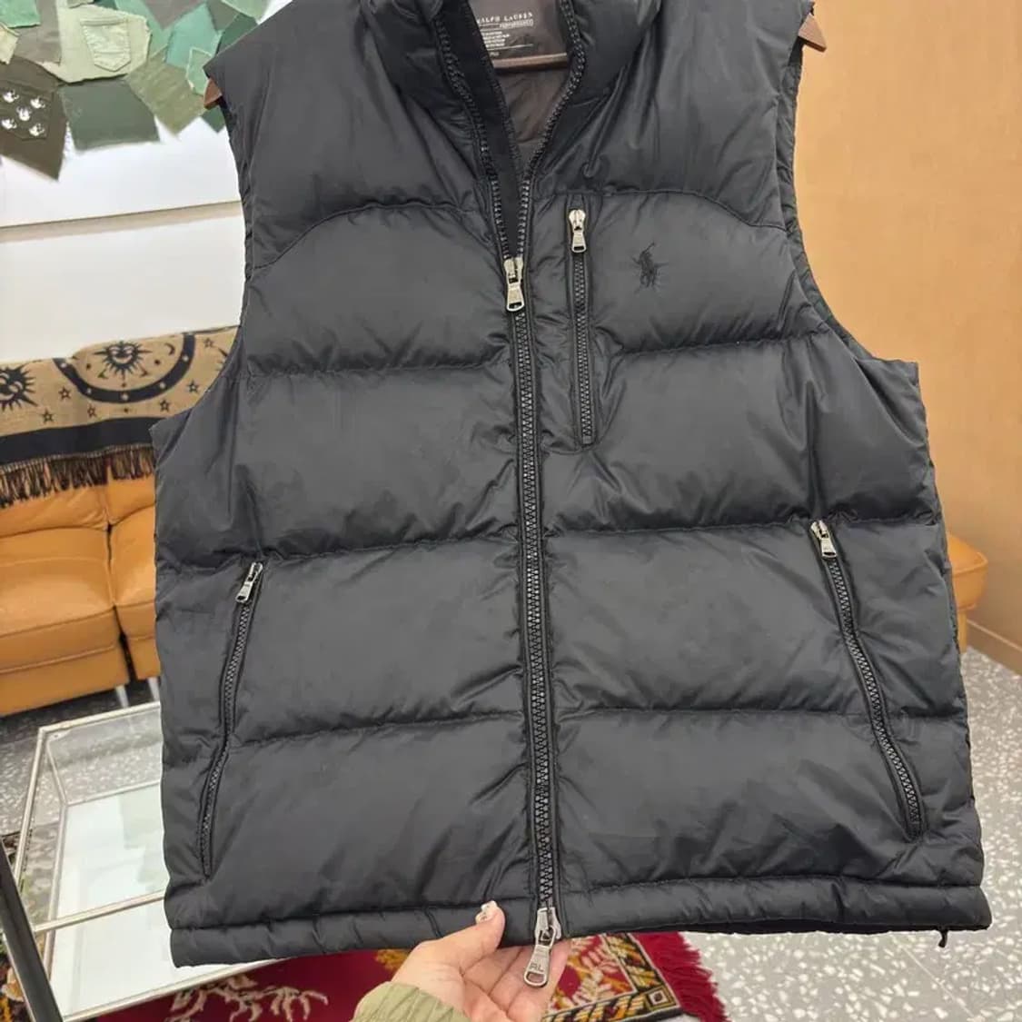 폴로 랄프로렌 덕다운 오버핏 푸퍼 패딩 조끼 베스트 100 C06026 상품이미지6