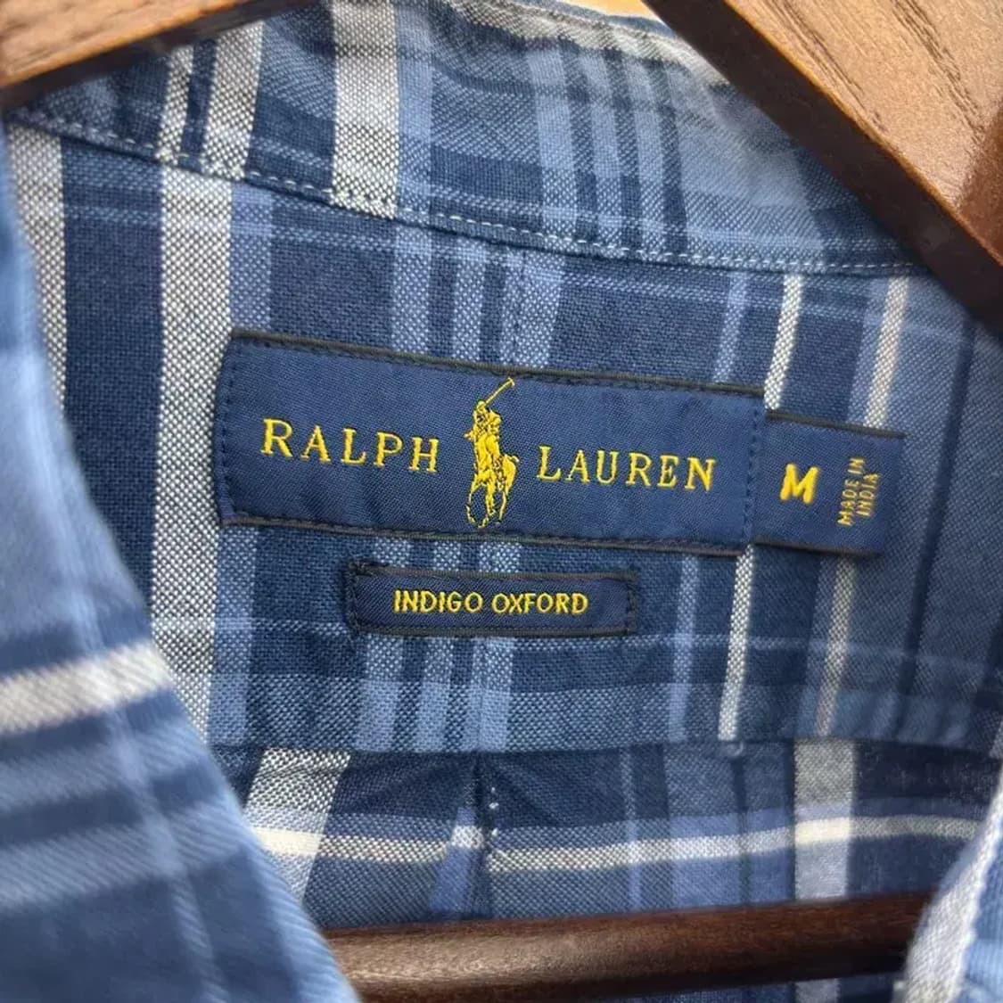 폴로 랄프로렌 인디고 옥스포드 오버핏 긴팔 셔츠 95 C06033 상품이미지4