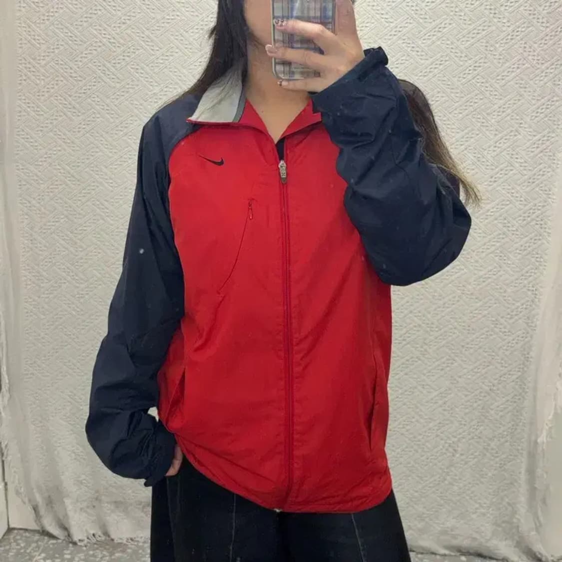 나이키 00s 올드스쿨 배색 윈드브레이커 바람막이 105 C06034 상품이미지1
