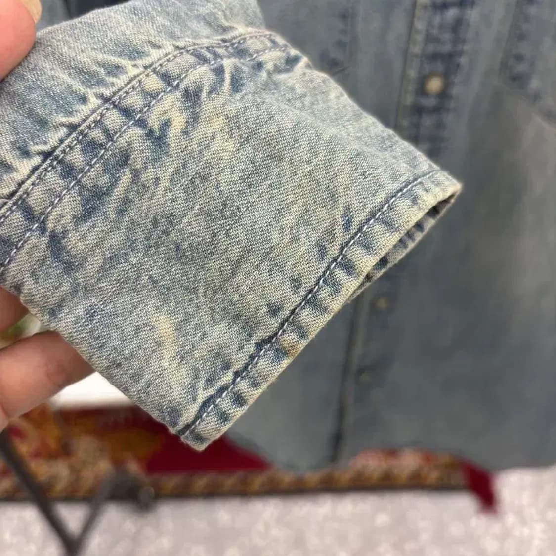 데님앤서플라이 랄프로렌 빈티지 데님 셔츠 95 C06043 상품이미지6