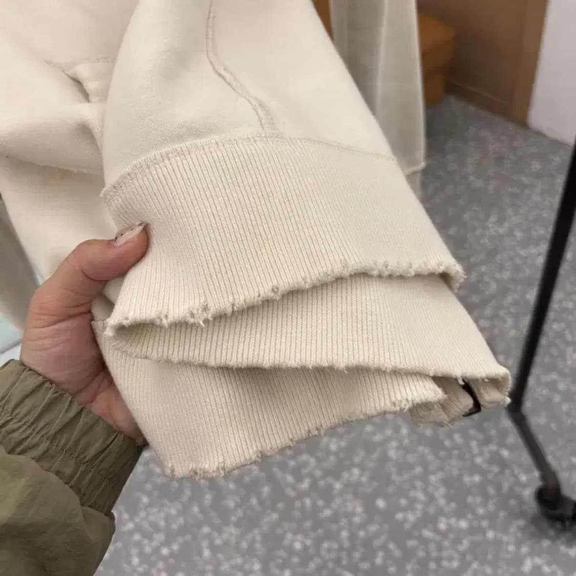 아베크롬비 Y2K 빈티지 기모 후드집업 95 C06040 상품이미지4