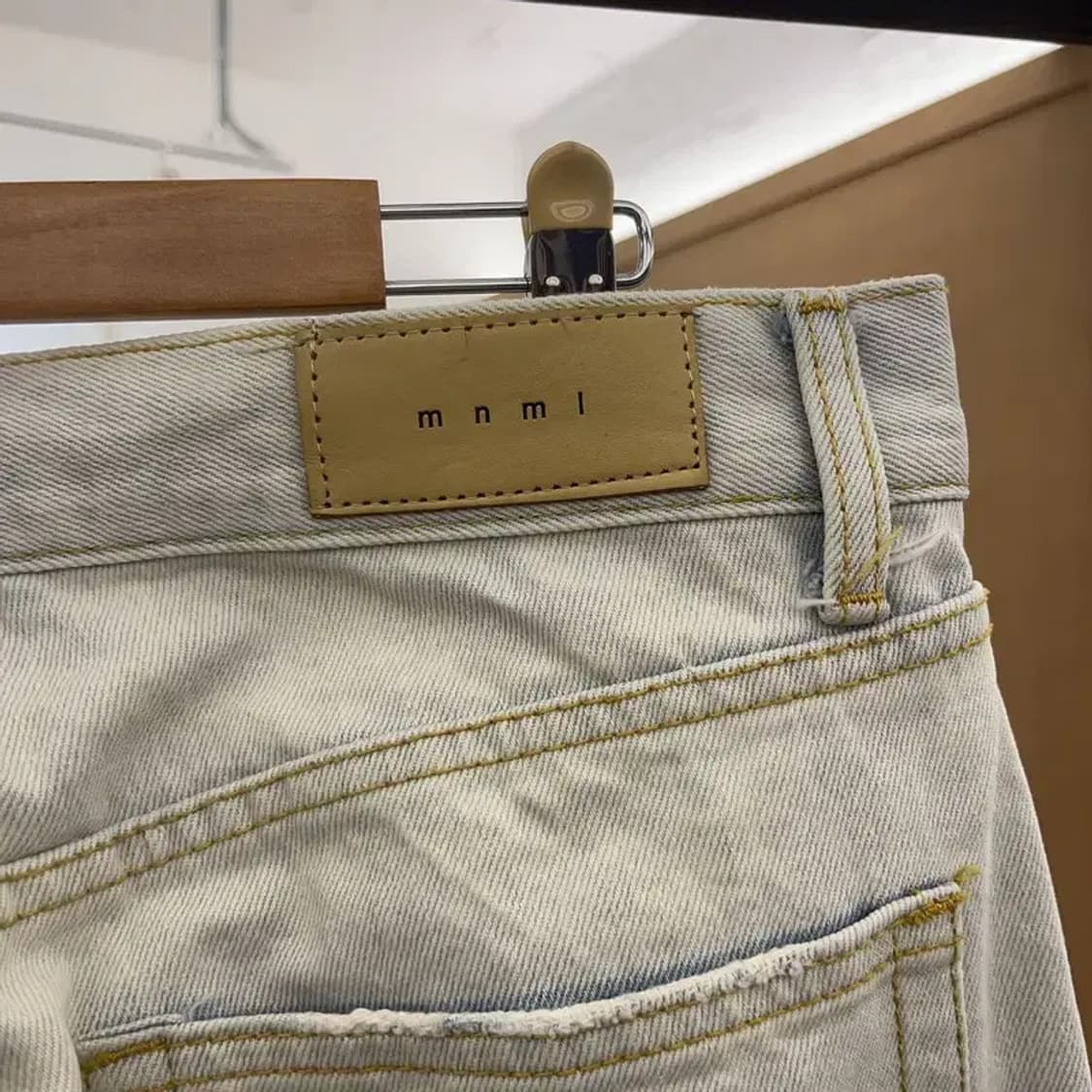 Mnml 빈티지 프린팅 데님 청바지 29인치 C06049 상품이미지4