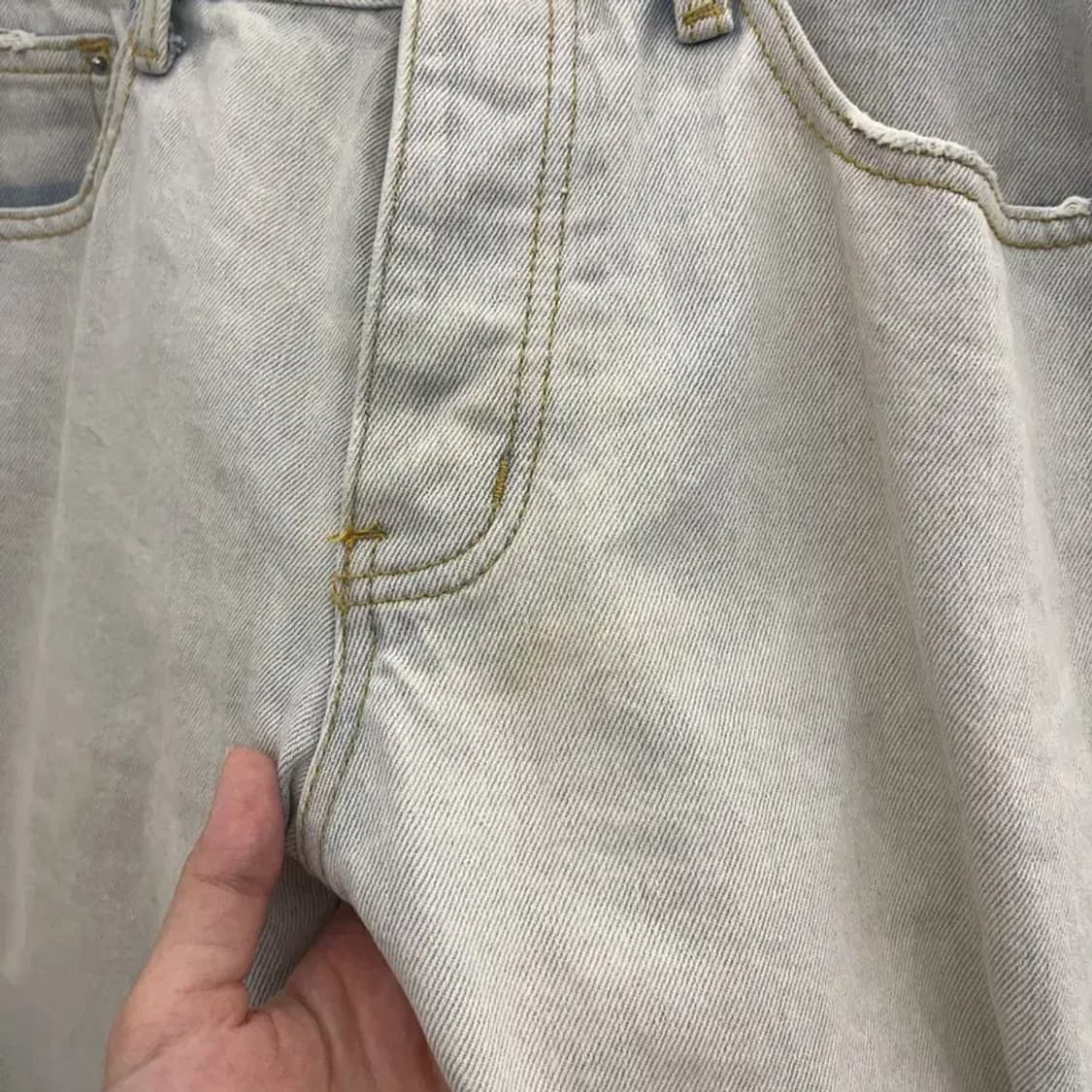 Mnml 빈티지 프린팅 데님 청바지 29인치 C06049 상품이미지6