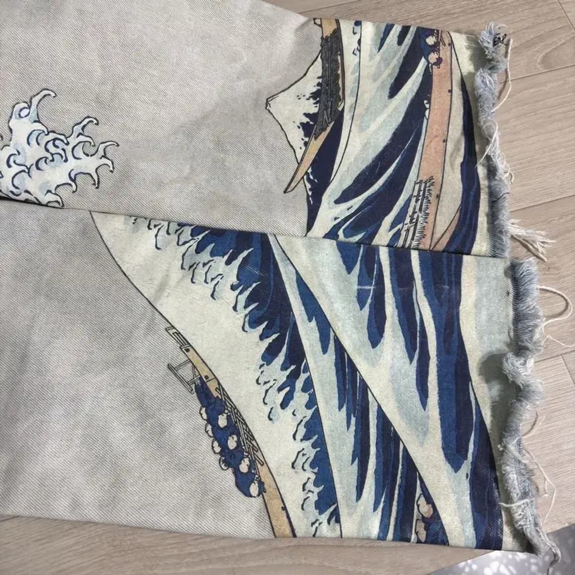 Mnml 빈티지 프린팅 데님 청바지 29인치 C06049 상품이미지8