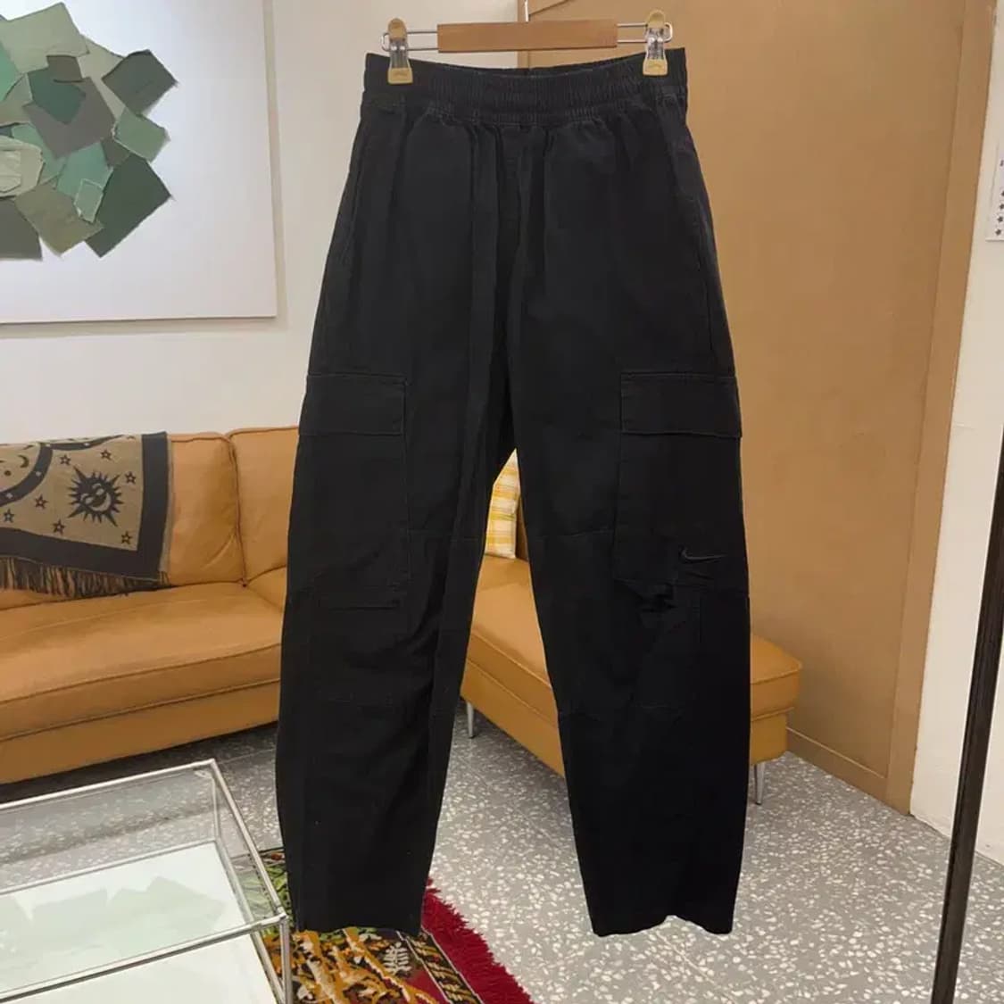 나이키 스우시 카고팬츠 츄리닝바지 75 C06052 상품이미지1