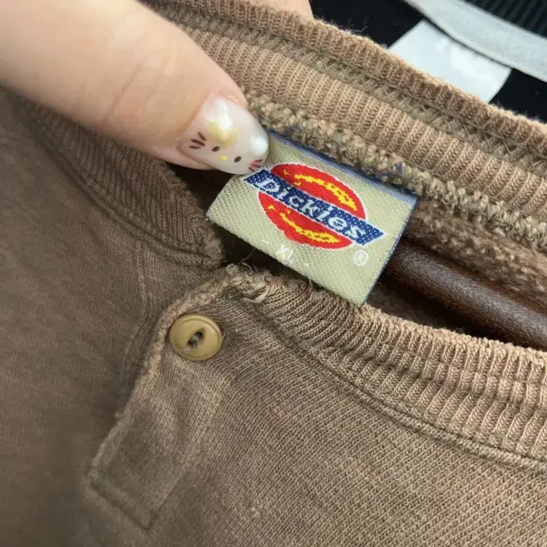 디키즈 재팬 빈티지 00s 약기모 롱슬리브 긴팔티 105 C06066 상품이미지4