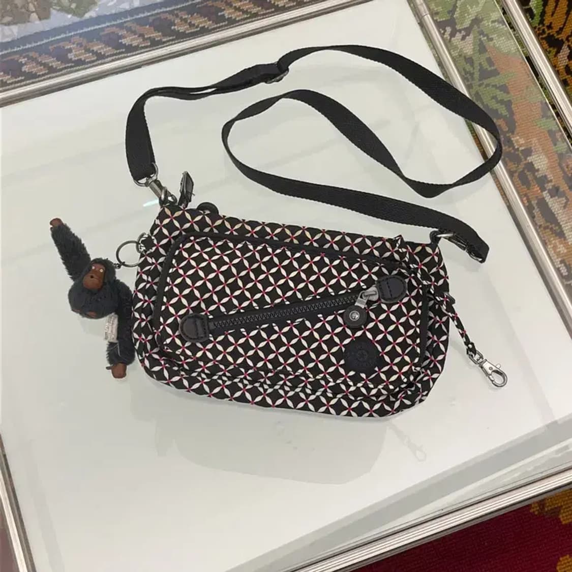 키플링 빈티지 패턴 크로스백 C06074 상품이미지1