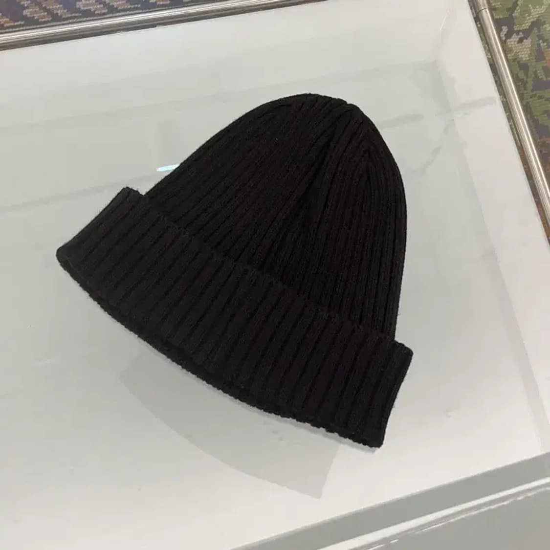 슈프림 박스로고 오버다이드 블랙 비니 C06077 상품이미지2