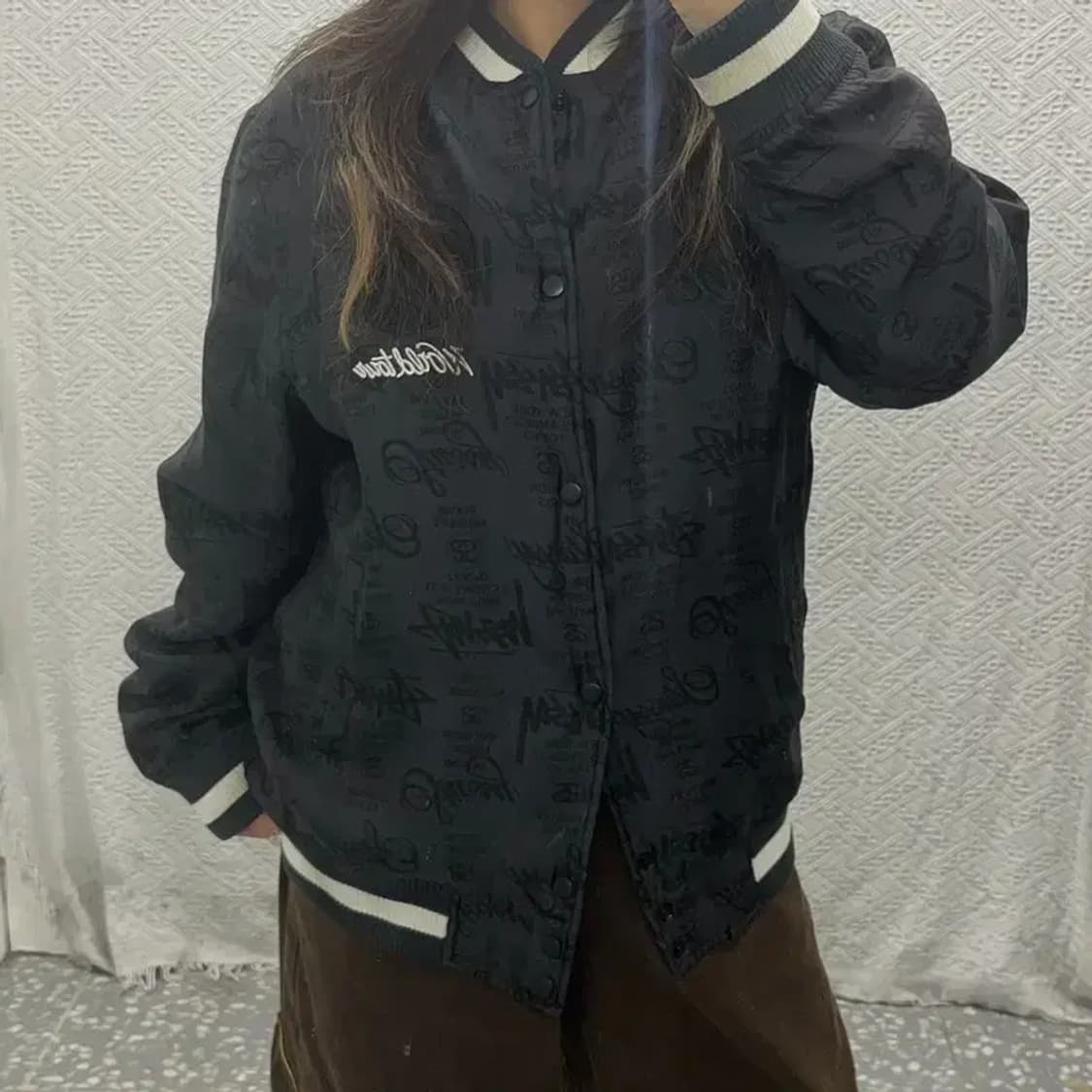 스투시 멀티로고 올드스쿨 누빔 스타디움자켓 105 C06059 상품이미지1