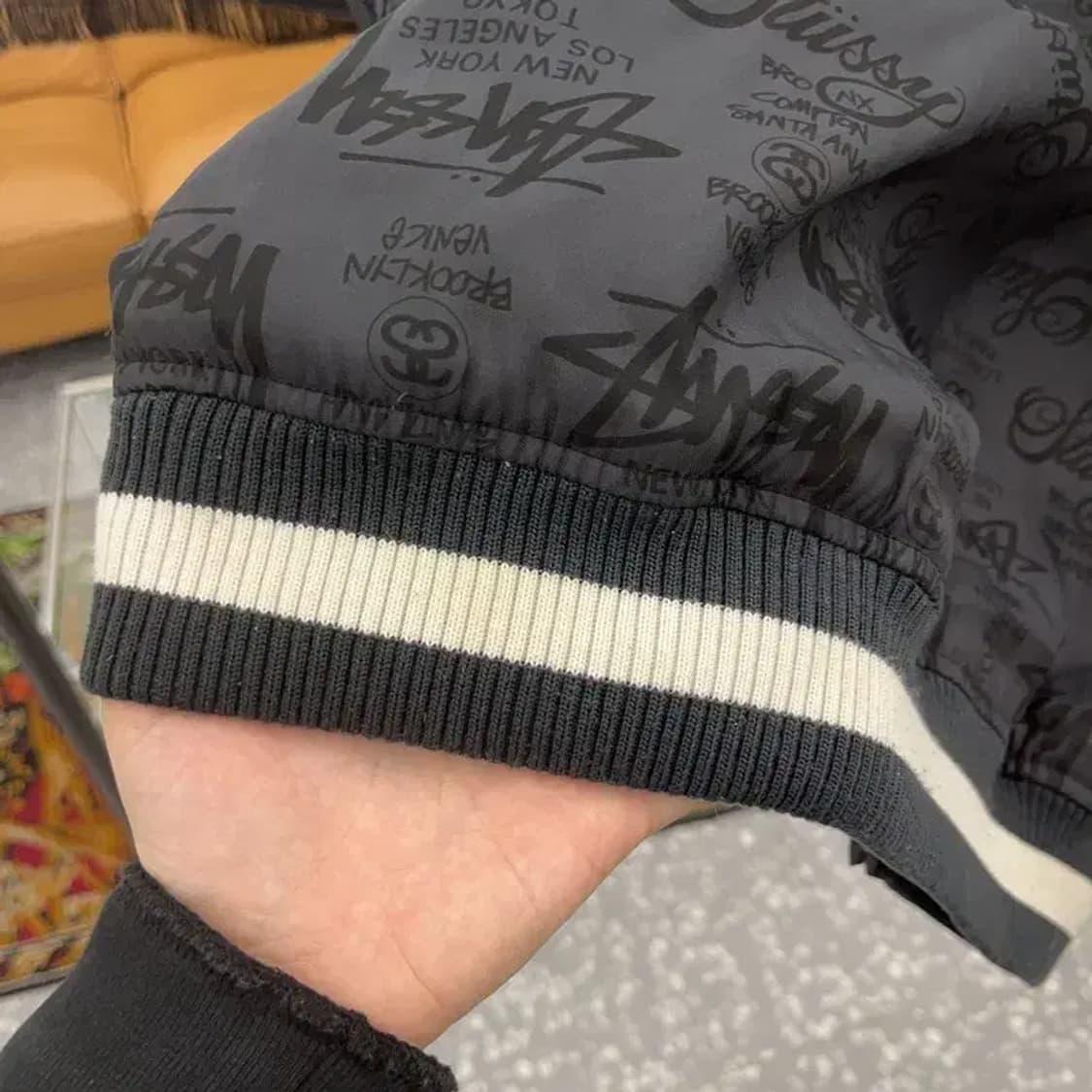 스투시 멀티로고 올드스쿨 누빔 스타디움자켓 105 C06059 상품이미지10