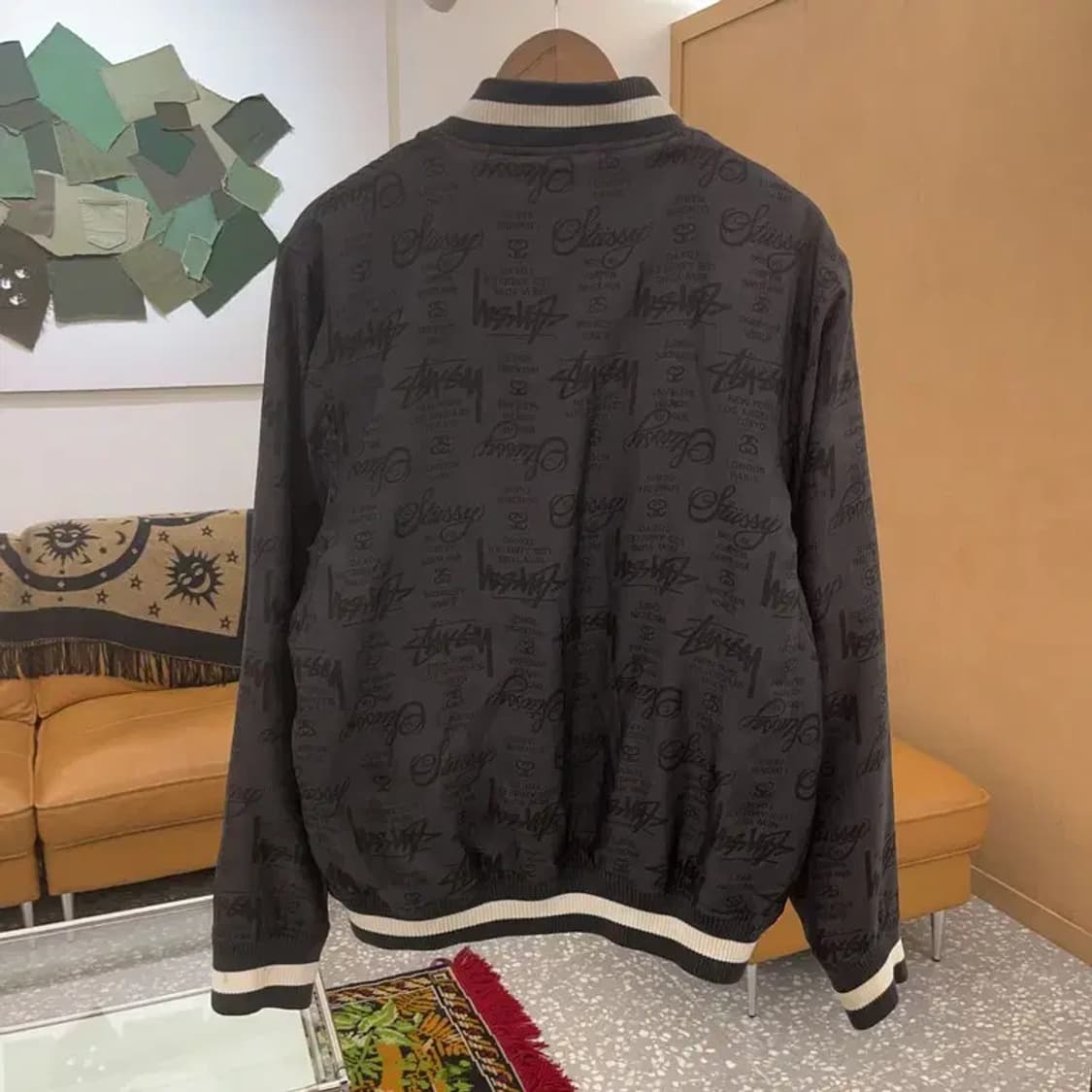 스투시 멀티로고 올드스쿨 누빔 스타디움자켓 105 C06059 상품이미지3