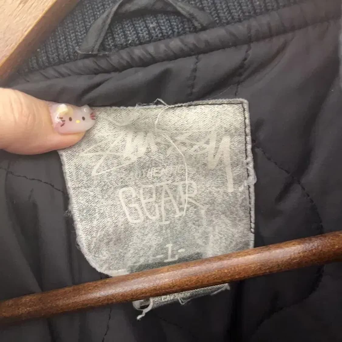 스투시 멀티로고 올드스쿨 누빔 스타디움자켓 105 C06059 상품이미지4