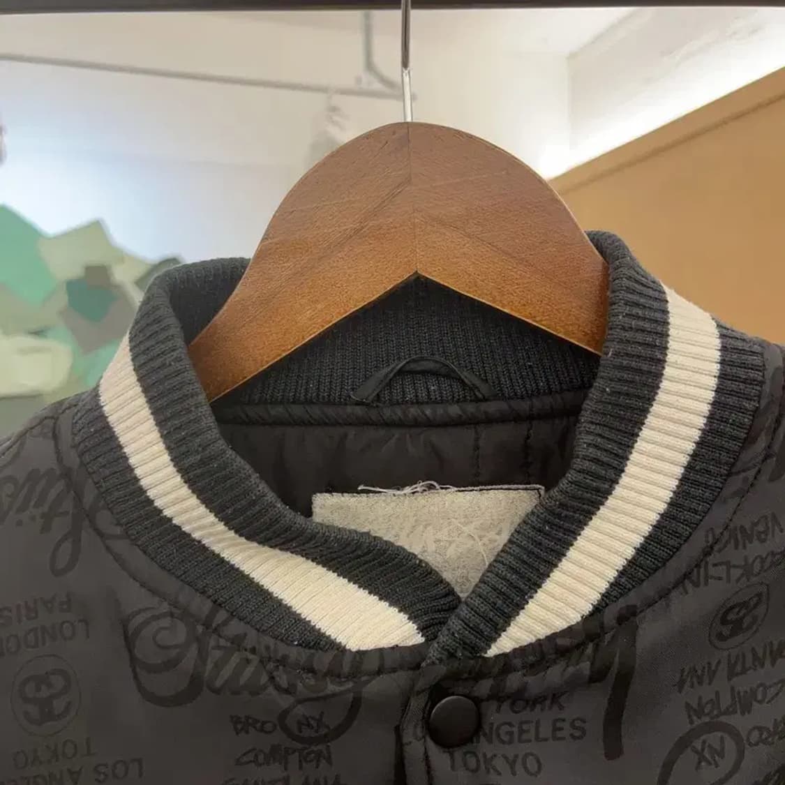 스투시 멀티로고 올드스쿨 누빔 스타디움자켓 105 C06059 상품이미지8