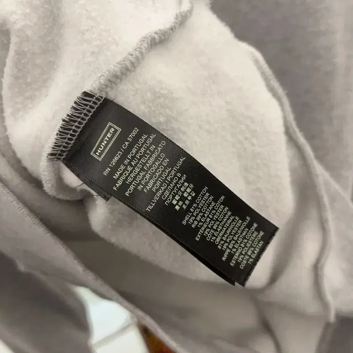 헌터 빅로고 기모 스웻셔츠 맨투맨 90 C06070 상품이미지5