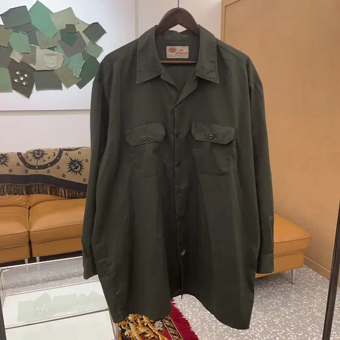 디키즈 90s 빈티지 빅사이즈 워크 셔츠 110 C06068 상품이미지2