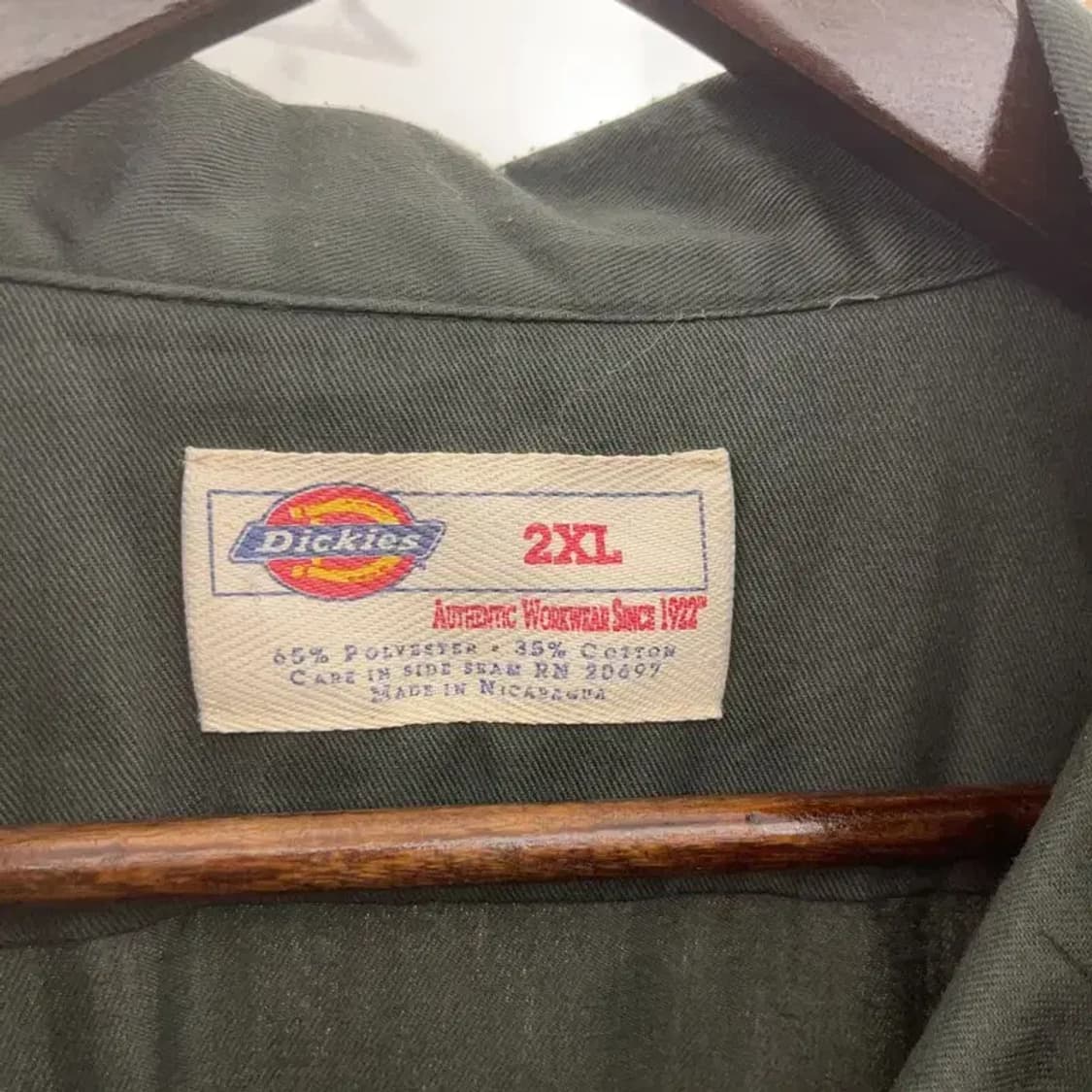 디키즈 90s 빈티지 빅사이즈 워크 셔츠 110 C06068 상품이미지4