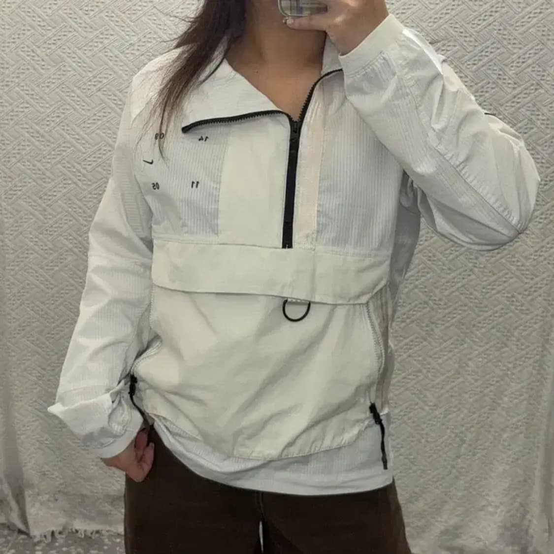 나이키 테크팩 오버핏 아노락 반집업 바람막이 95 C06073 상품이미지1