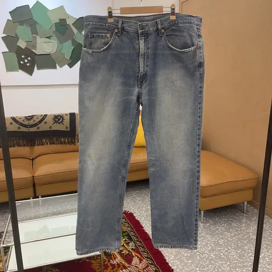 리바이스 506 빈티지 워싱 데님 청바지 96 C06080 상품이미지1