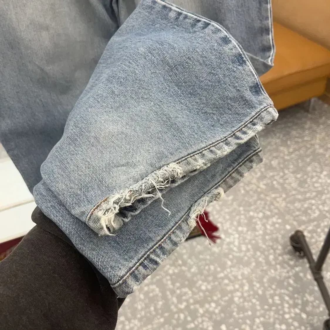 리바이스 506 빈티지 워싱 데님 청바지 96 C06080 상품이미지7