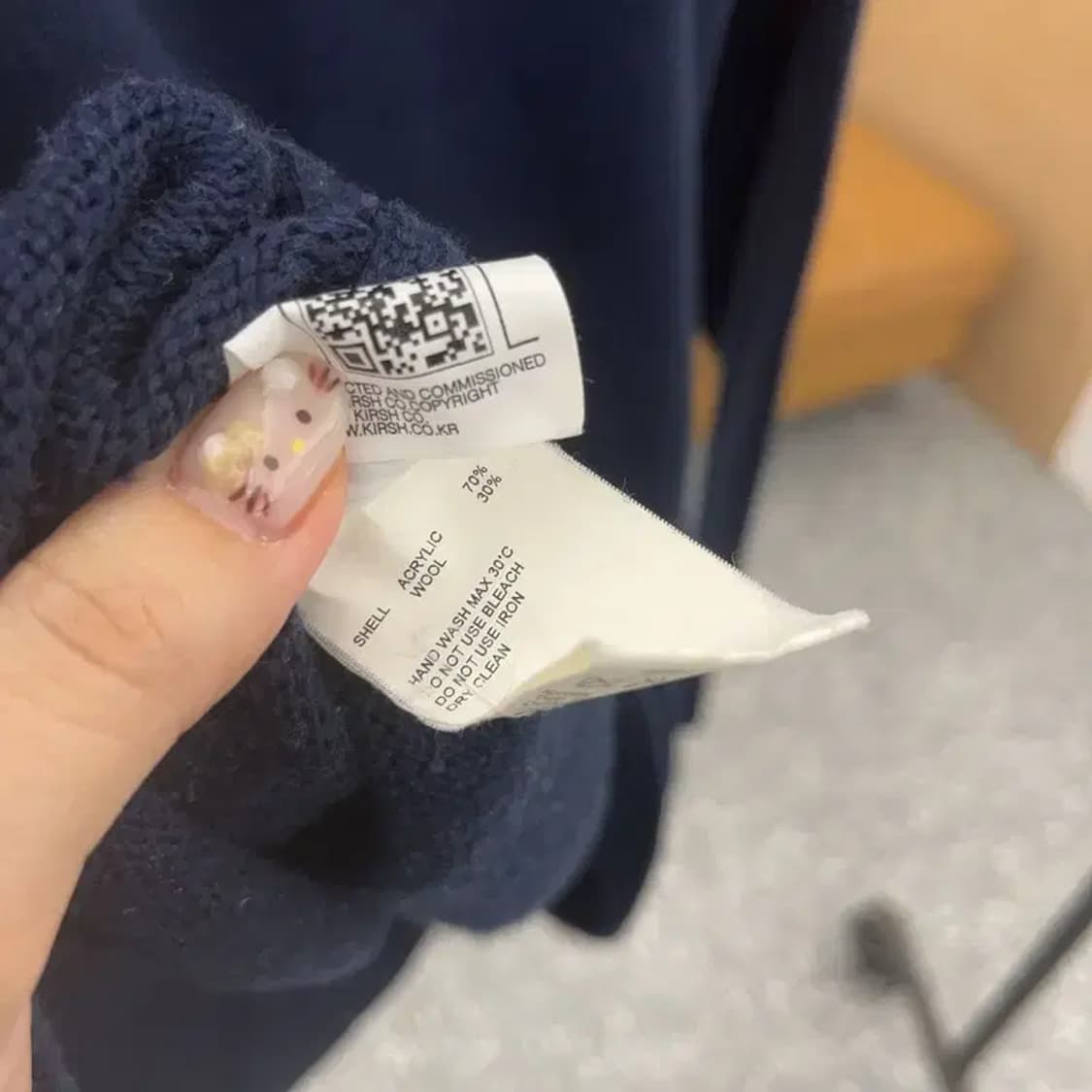 키르시 체리 터틀넥 울 니트 스웨터 105 C06092 상품이미지4