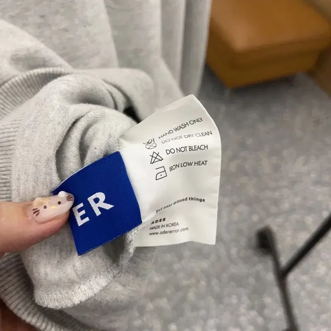 아더에러 X 메종키츠네 포그 폭스 스웻셔츠 맨투맨 100 C06095 상품이미지5