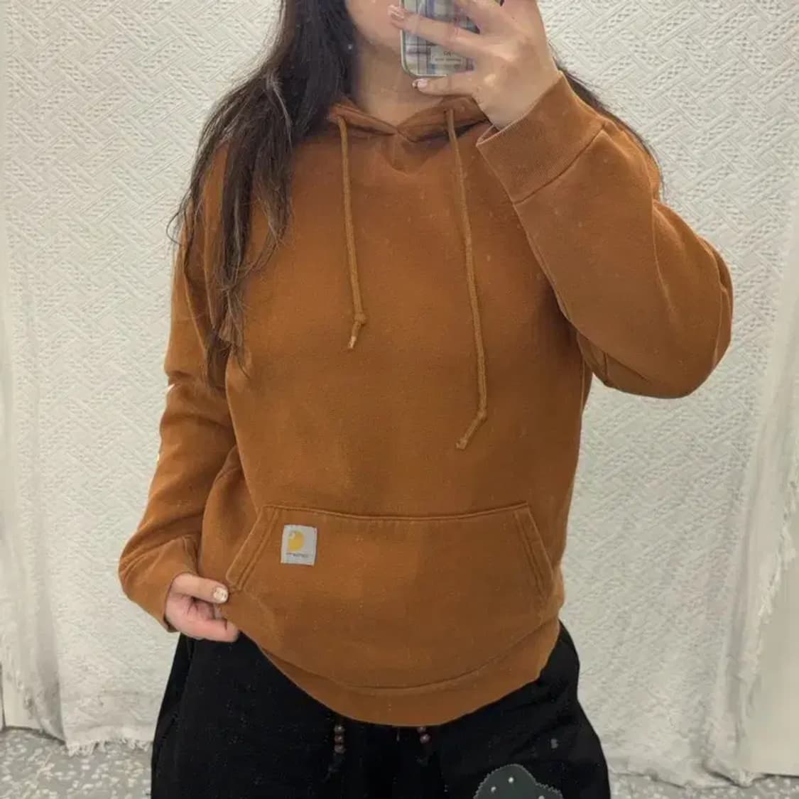 칼하트 써멀 빈티지 기모 후드티 100 C06107 상품이미지1