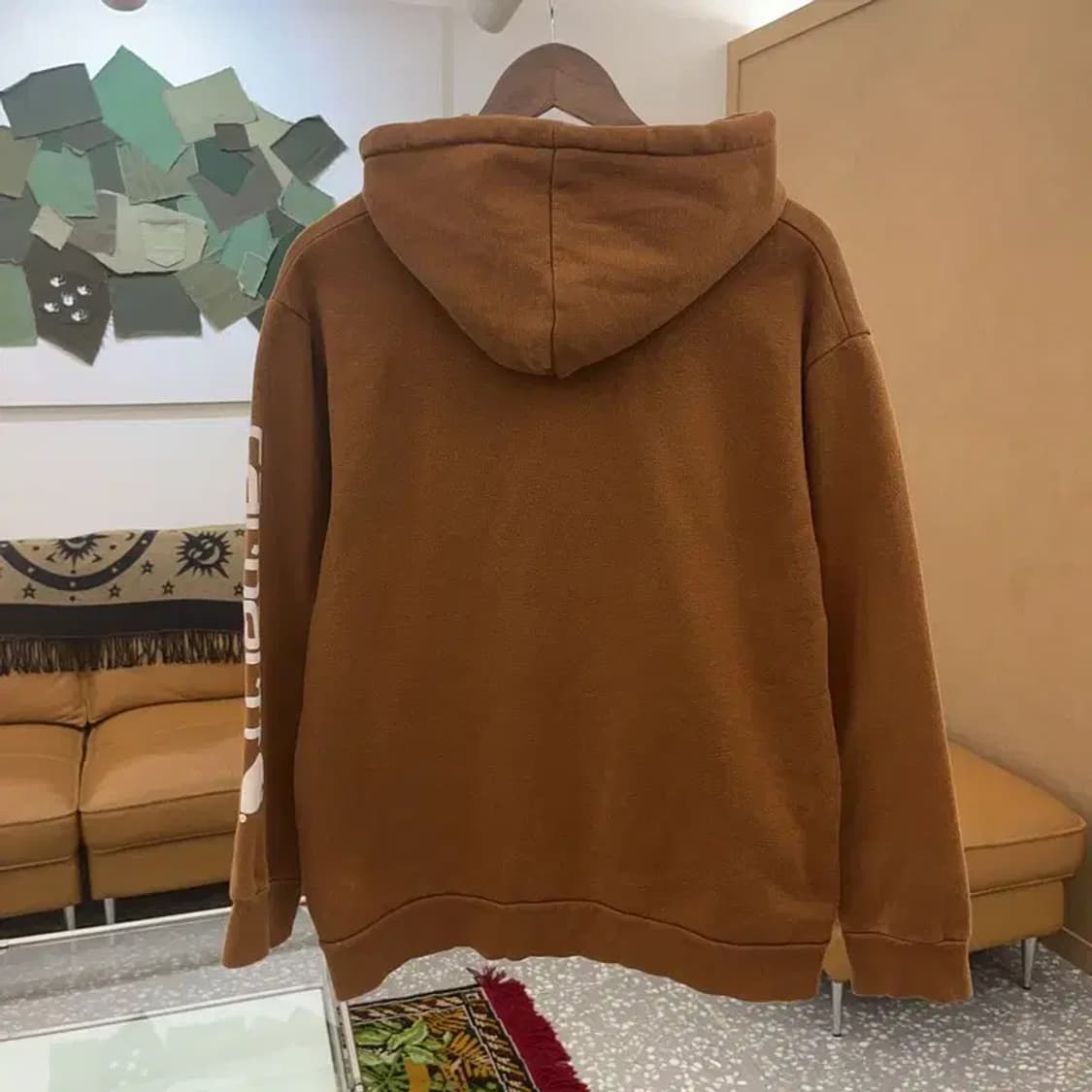 칼하트 써멀 빈티지 기모 후드티 100 C06107 상품이미지3