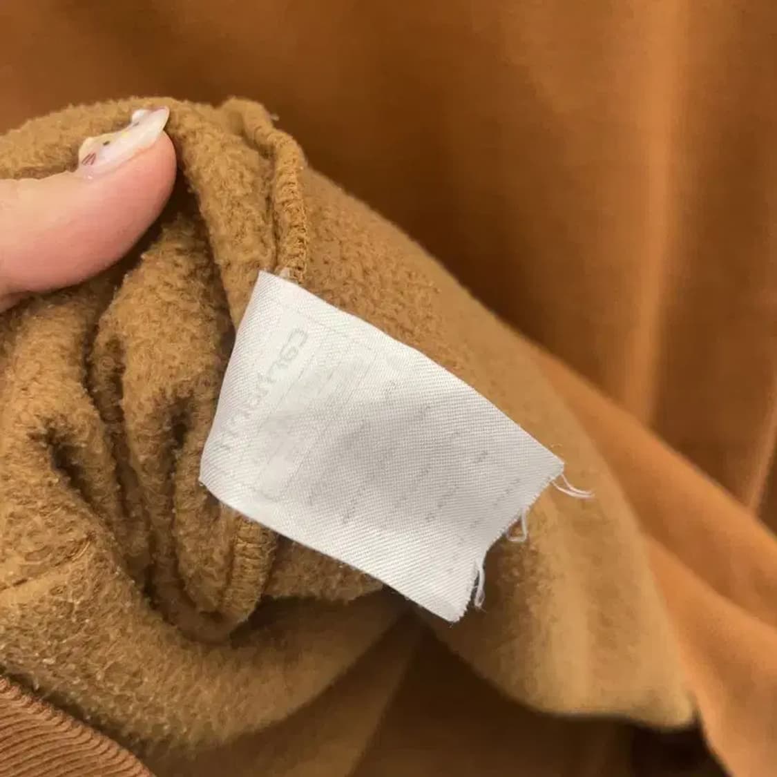 칼하트 써멀 빈티지 기모 후드티 100 C06107 상품이미지5