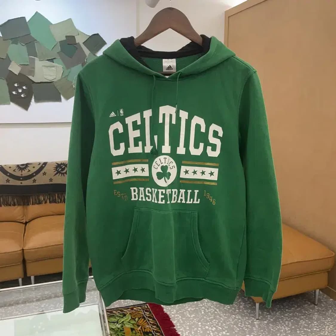 아디다스 보스턴 셀틱스 기모 후드티 95 C06108 상품이미지2