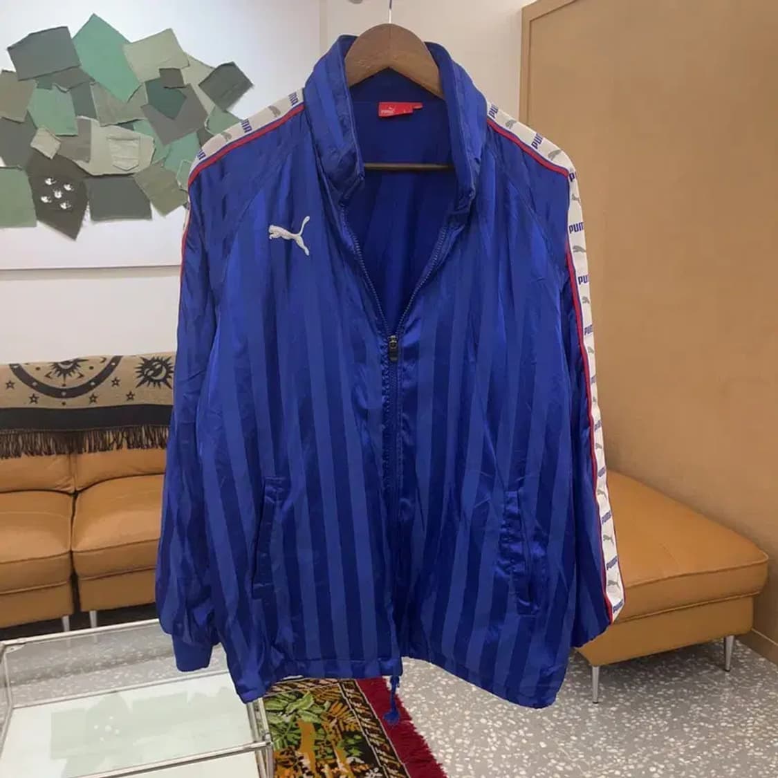 푸마 재팬 올드스쿨 약기모 윈드브레이커 바람막이 100 C06091 상품이미지1