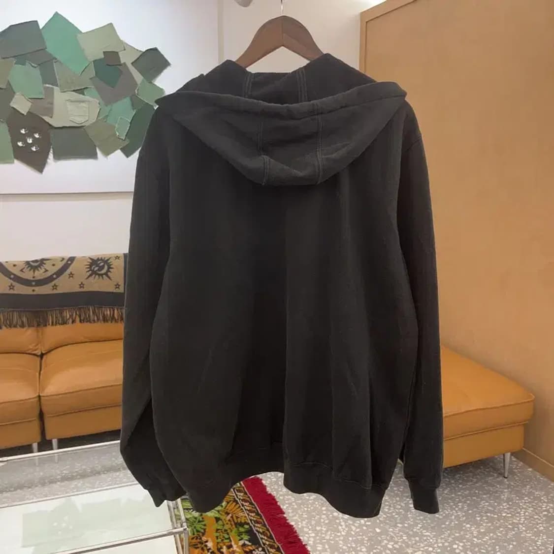 칼하트 써멀 빈티지 오버핏 약기모 후드집업 105 C06103 상품이미지3