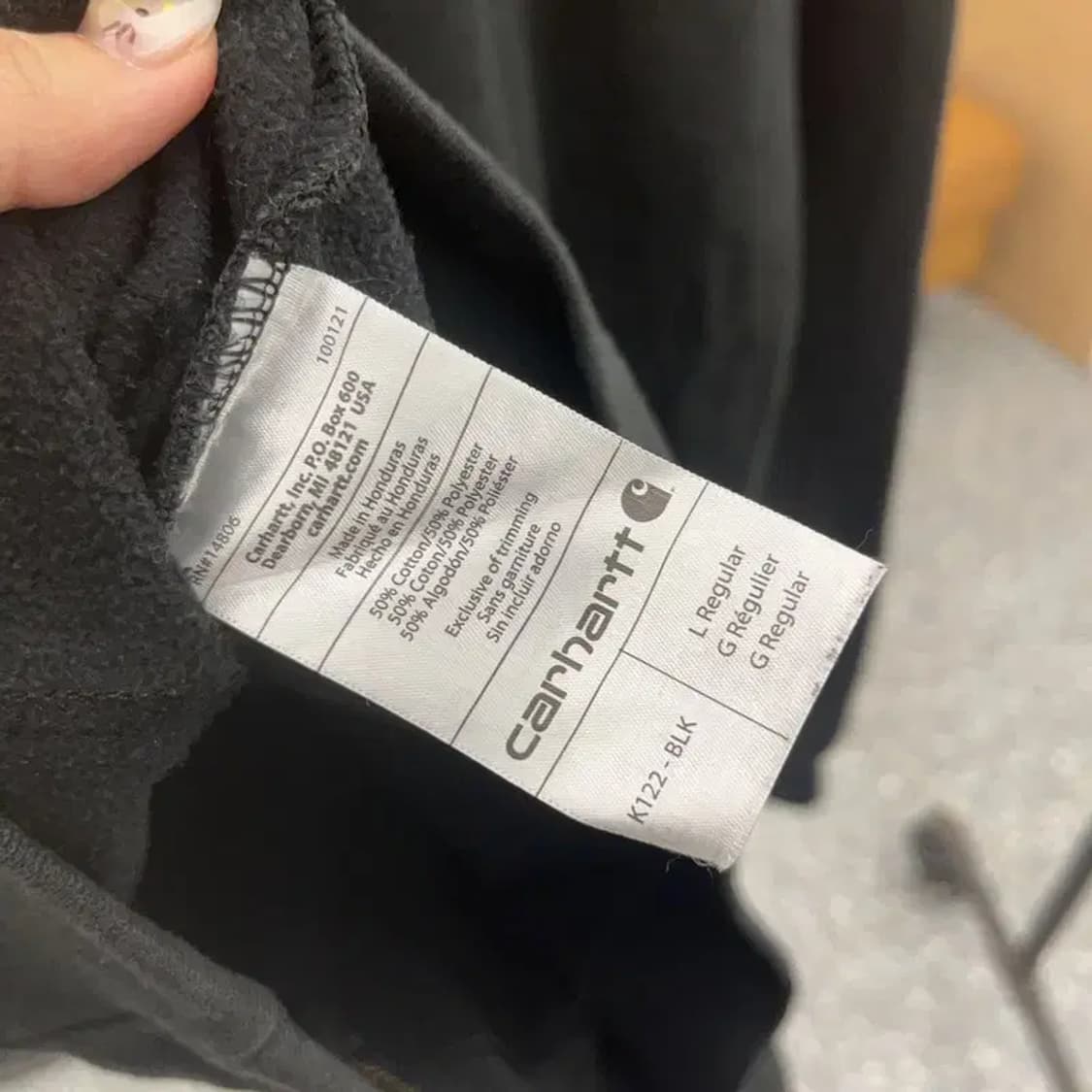 칼하트 써멀 빈티지 오버핏 약기모 후드집업 105 C06103 상품이미지5