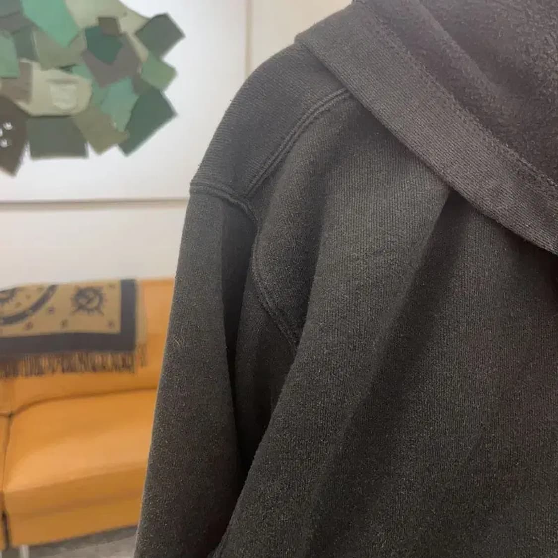 칼하트 써멀 빈티지 오버핏 약기모 후드집업 105 C06103 상품이미지6