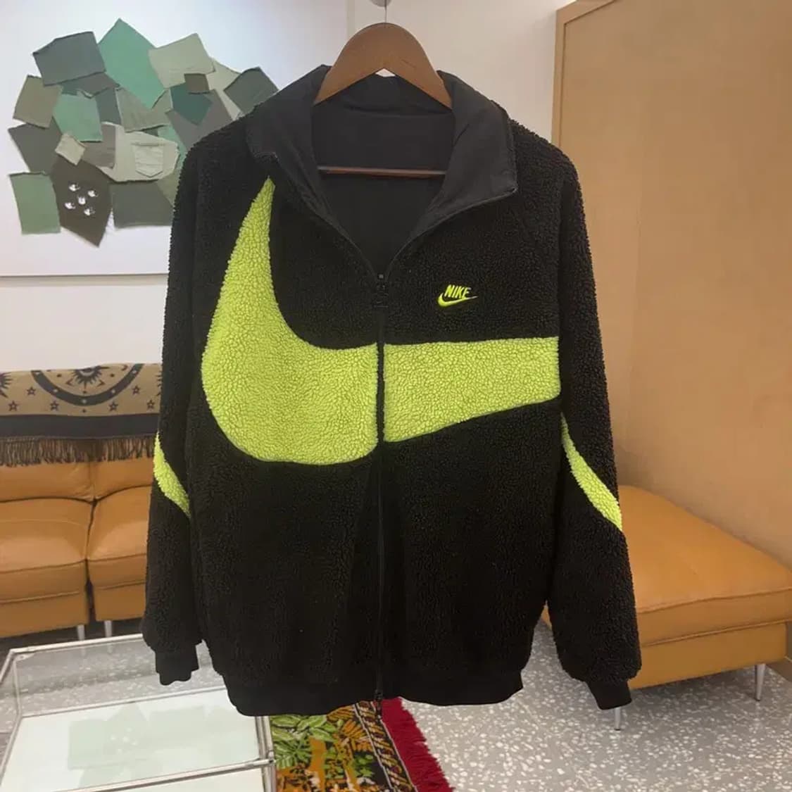 나이키 빅스우시 리버시블 양털 플리스 후리스 집업 100 C06094 상품이미지2