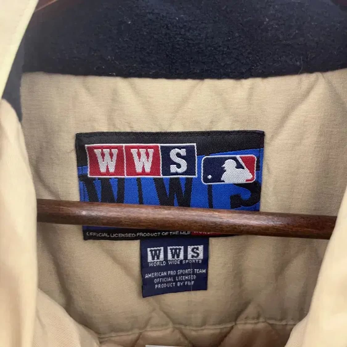 WWS 올드스쿨 자이언츠 아노락 누빔점퍼 자켓 105 C06097 상품이미지4